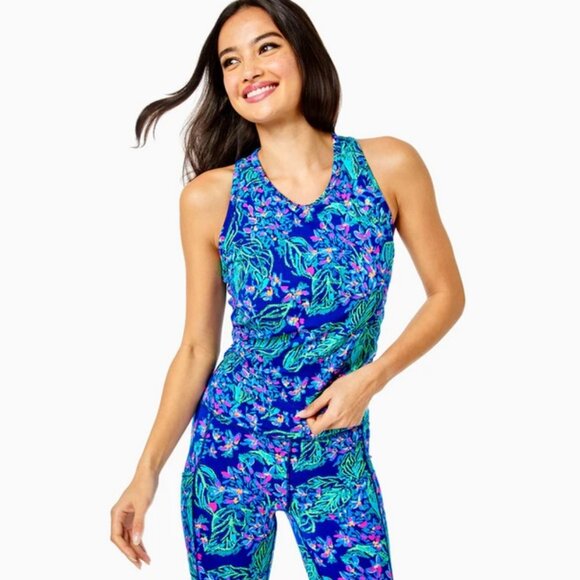 Lilly Pulitzer Tops - Lilly Pulitzer UPF 50+ Luxletic Vanti Bra Tank Top NWT